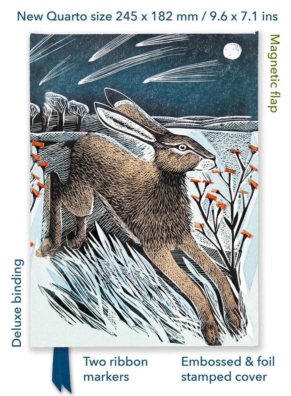 Flame Tree Studio Angela Harding: Shooting Stars (Foiled Quarto Journal), 9781804177693