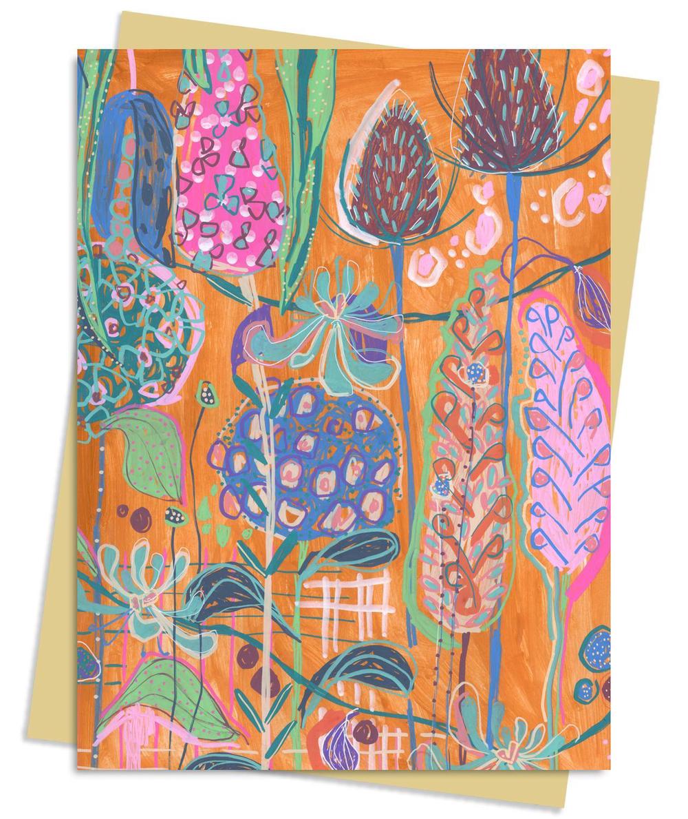 Flame Tree Studio Lucy Innes Williams: Orange Hydrangeas Greeting Card Pack, 9781804178676