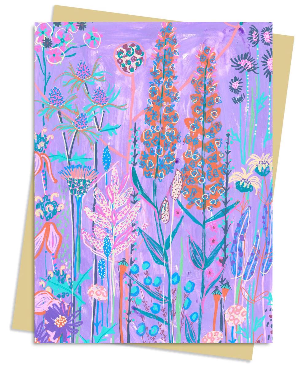 Flame Tree Studio Lucy Innes Williams: Purple Garden House Greeting Card Pack, 9781804178720