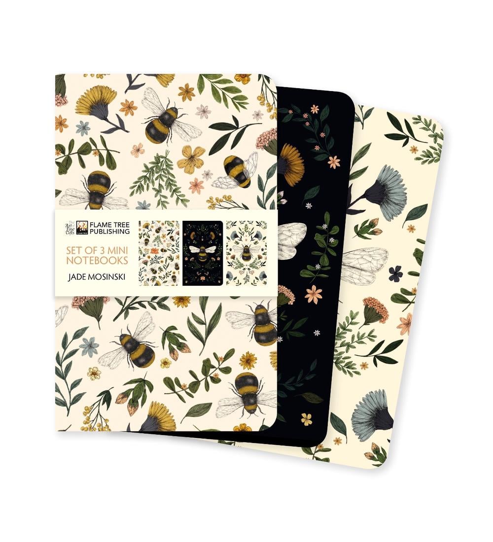 Flame Tree Studio Jade Mosinski Set of 3 Mini Notebooks by Flame Tree Studio - ISBN: 9781804178812