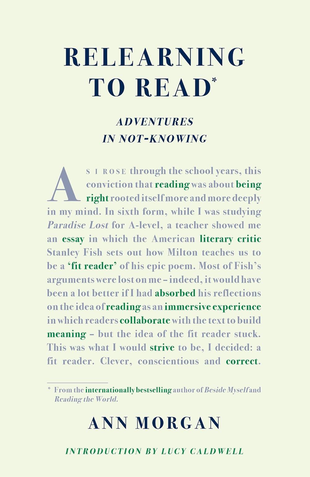 Relearning to Read, 9781804471326