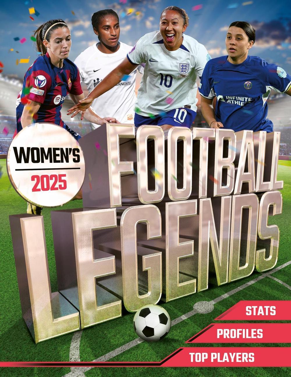 Women's Football Legends 2025 by Kevin Pettman - ISBN: 9781804537329