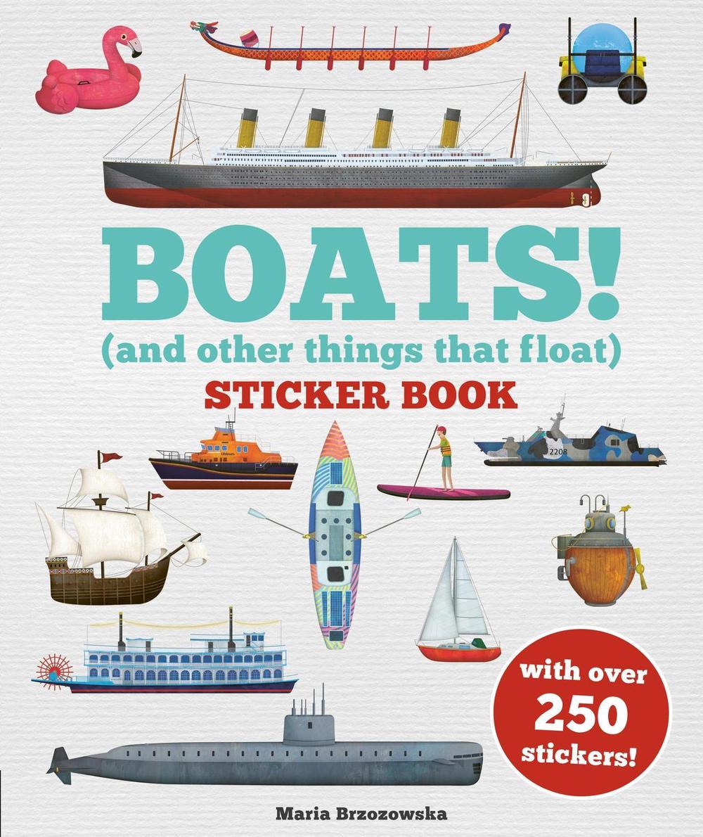 Boats! Sticker Book by Bryony Davies - ISBN: 9781804537893