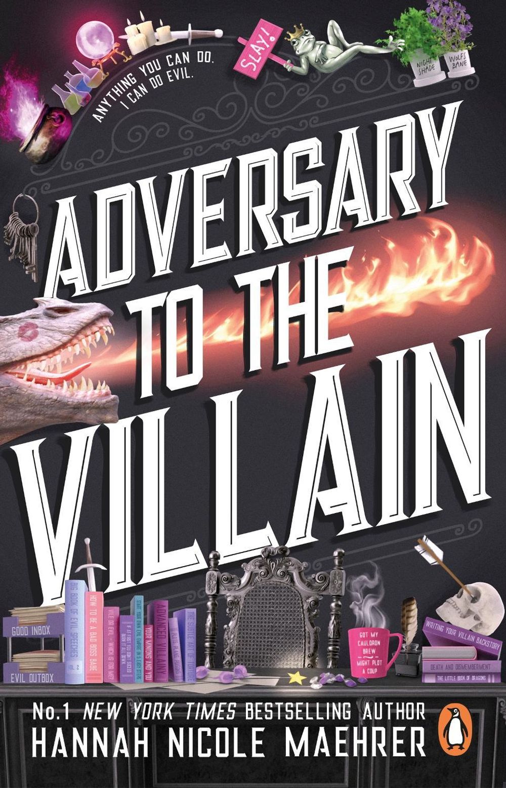 Adversary to the Villain by Hannah Nicole Maehrer - ISBN: 9781804999677