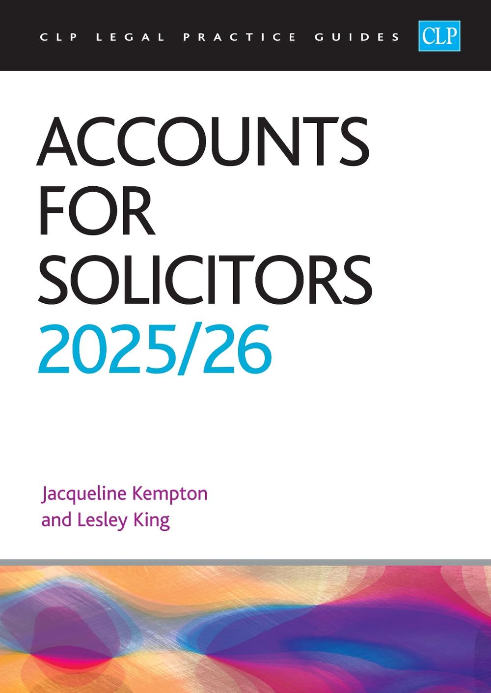 Accounts for Solicitors 2025/26, 9781805021650