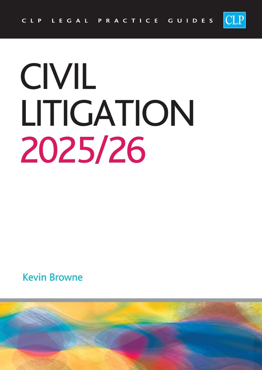 Civil Litigation 2025/26, 9781805021681