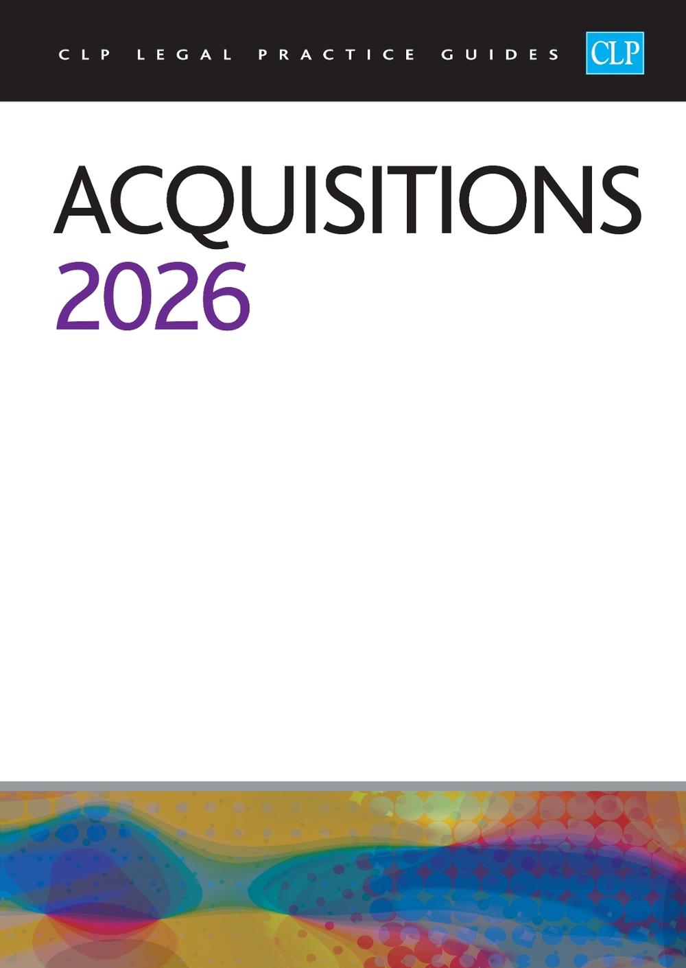 Acquisitions 2026, 9781805021834