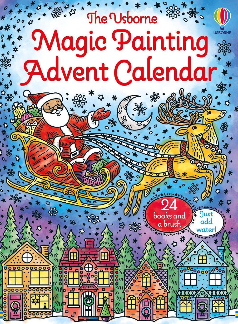Magic Painting Advent Calendar by Abigail Wheatley - ISBN: 9781805074595