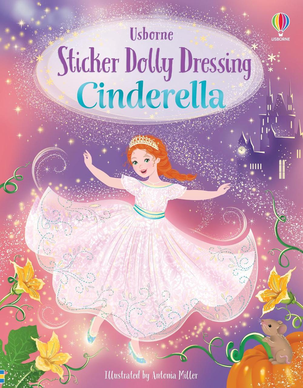 Sticker Dolly Dressing Cinderella, 9781805076872