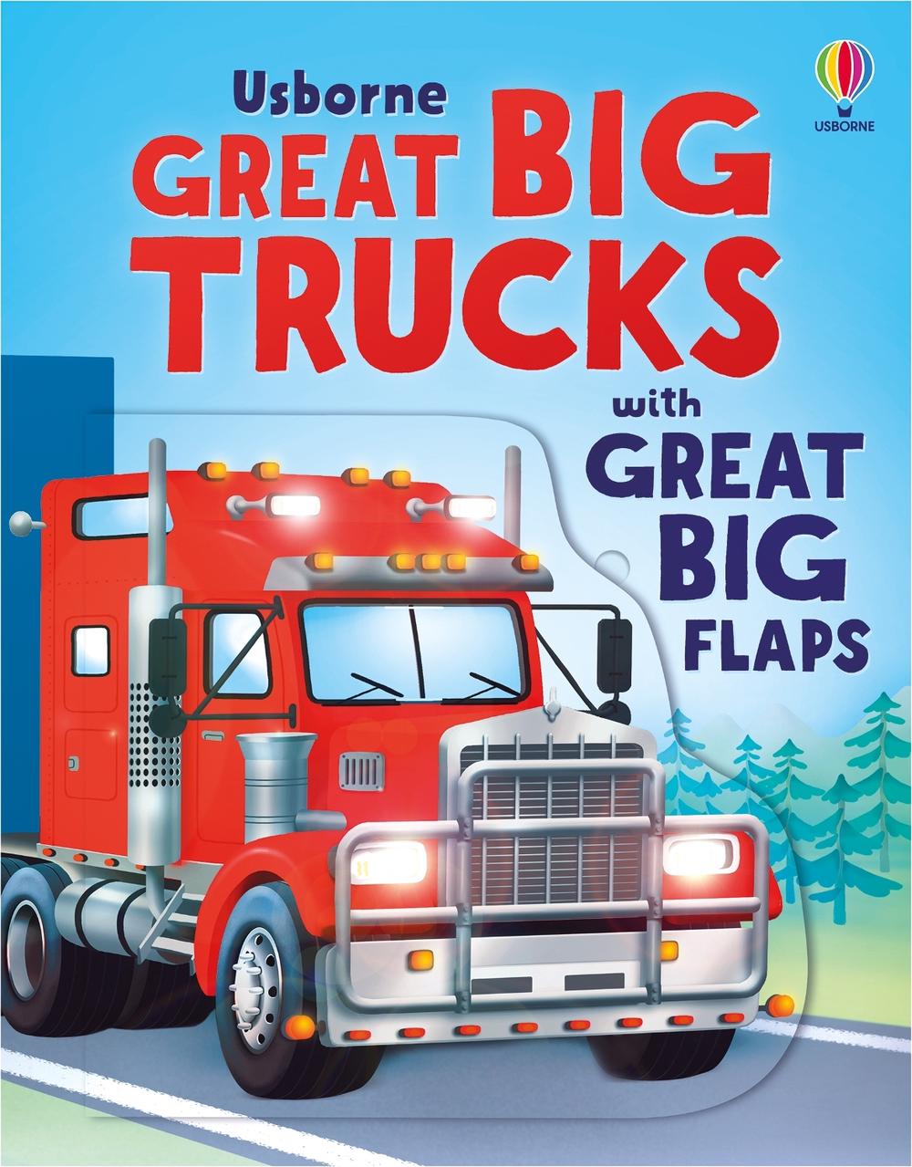 Great Big Trucks (with great big flaps), 9781805077107