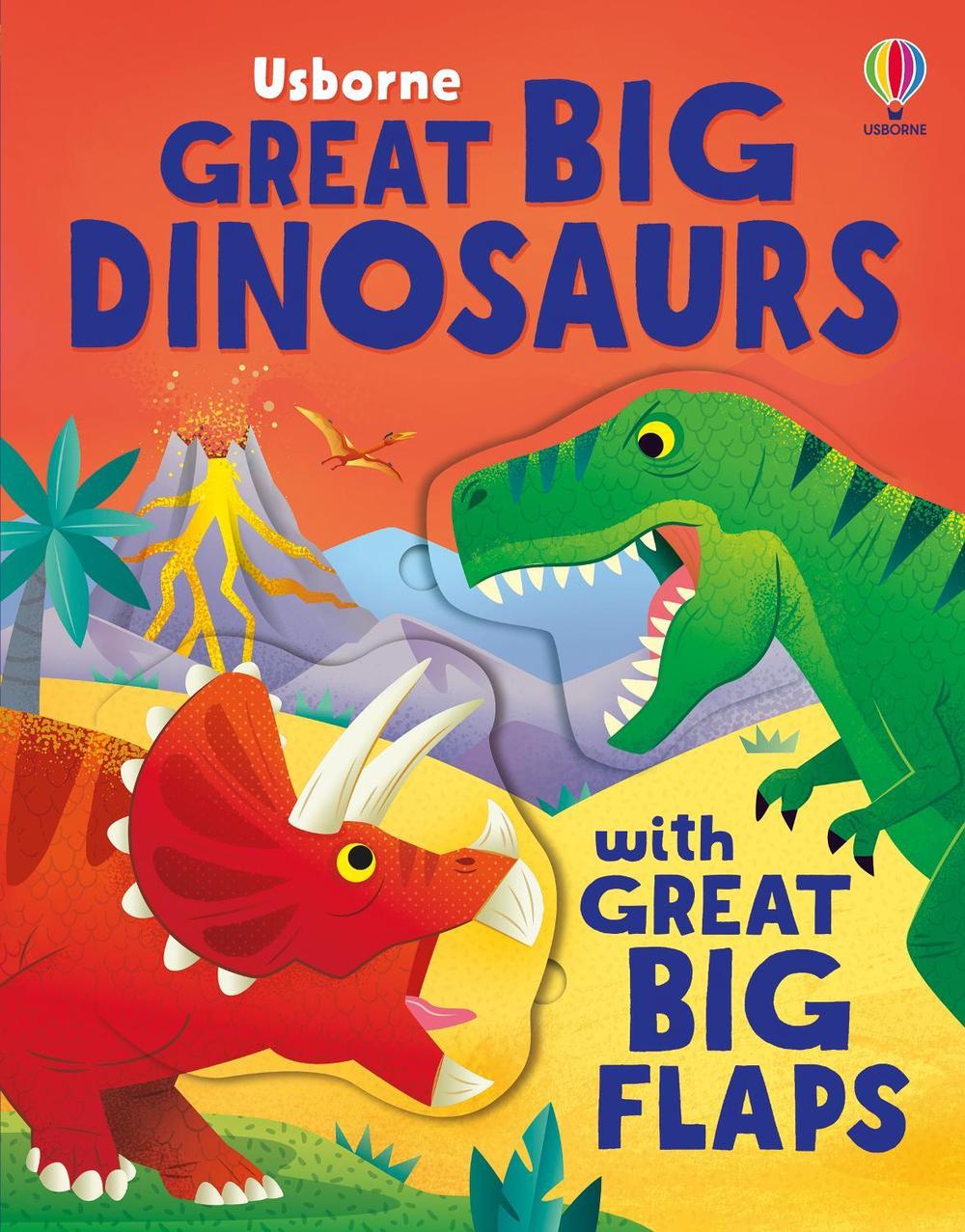 Great Big Dinosaurs (with great big flaps), 9781805077114