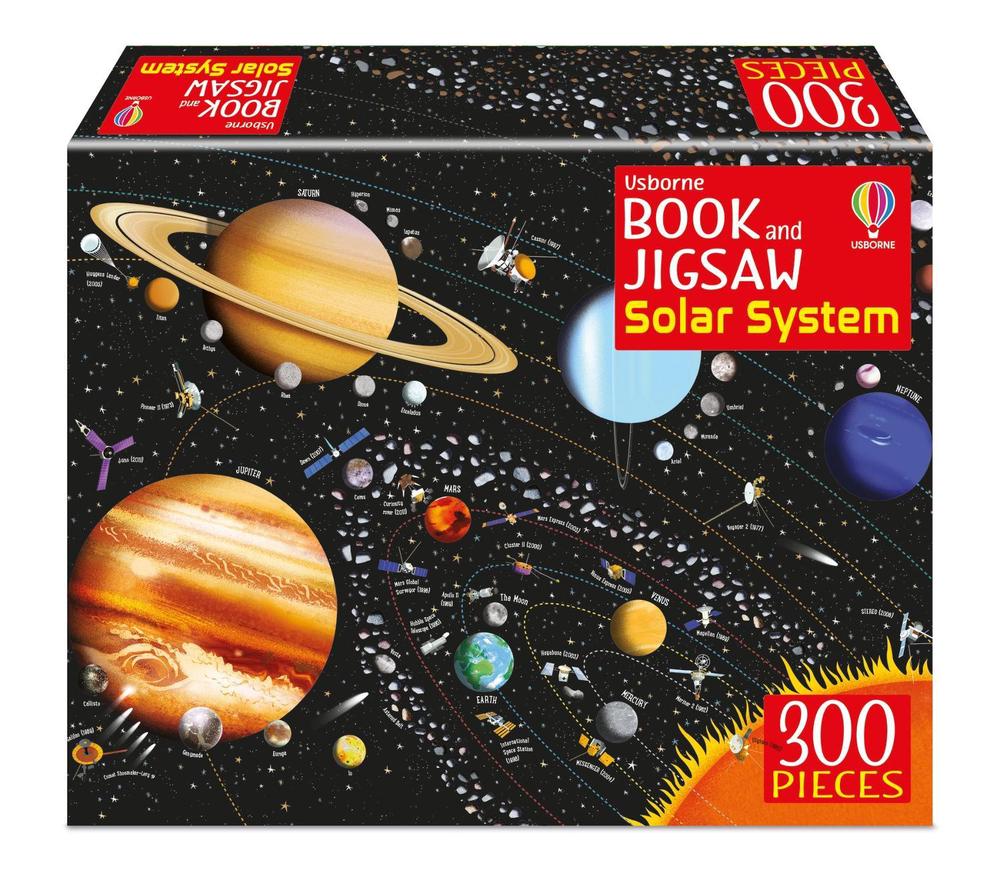 Usborne Book and Jigsaw The Solar System, 9781805078586