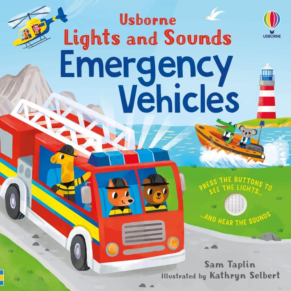Lights and Sounds Emergency Vehicles, 9781805078852