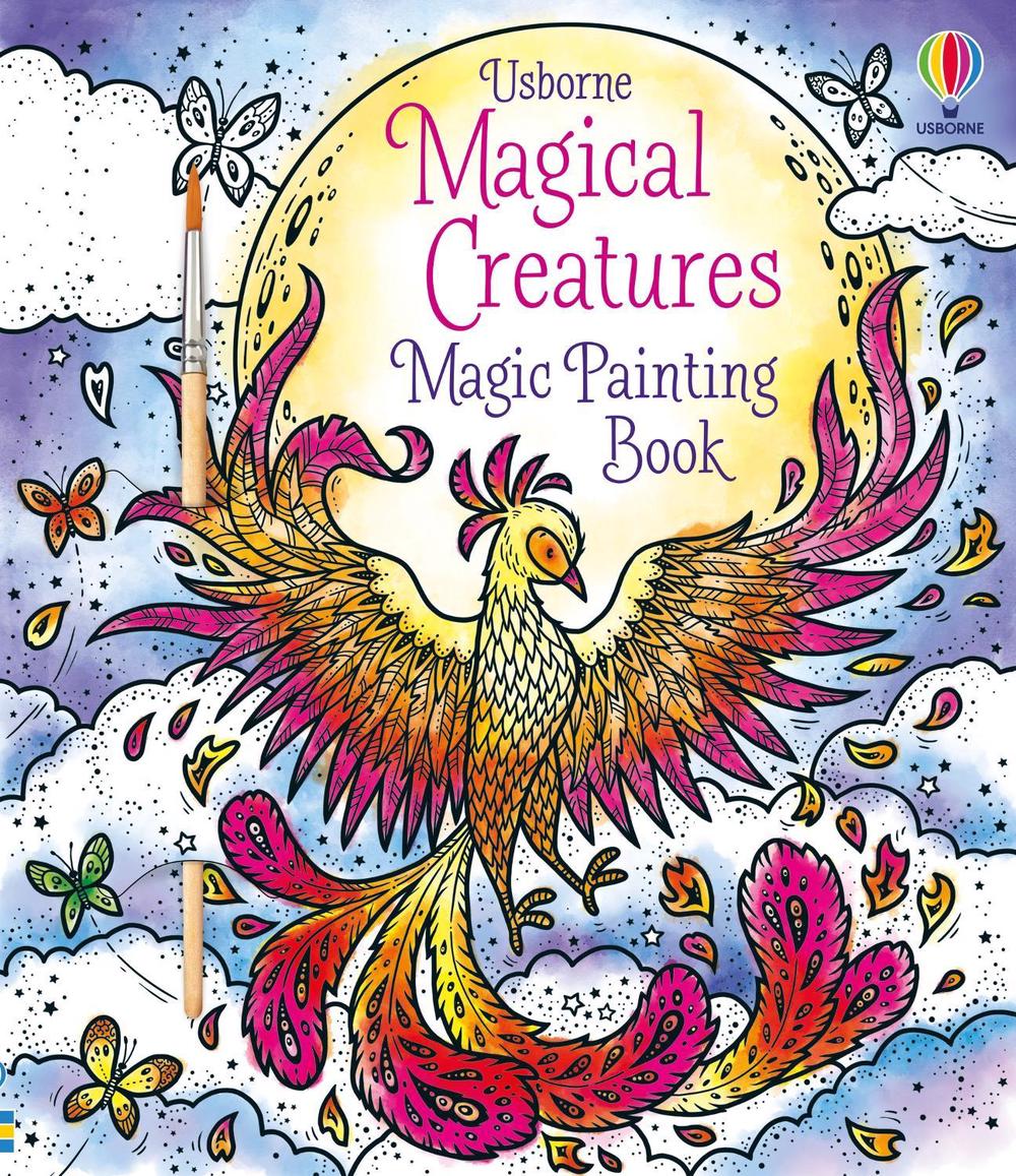 Magical Creatures Magic Painting Book, 9781805078890