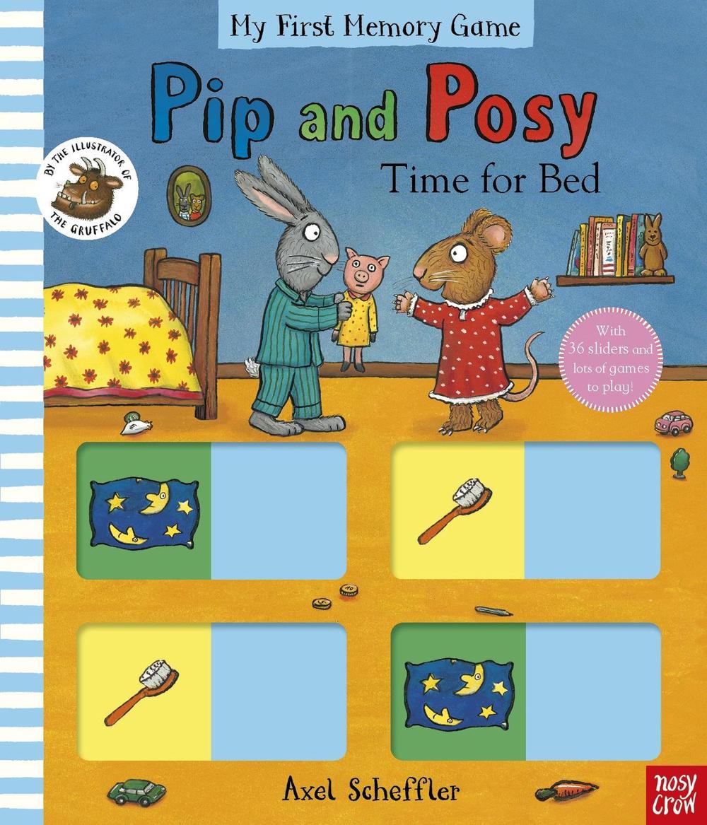 Pip and Posy: Time for Bed! (My First Memory Game), 9781805133889