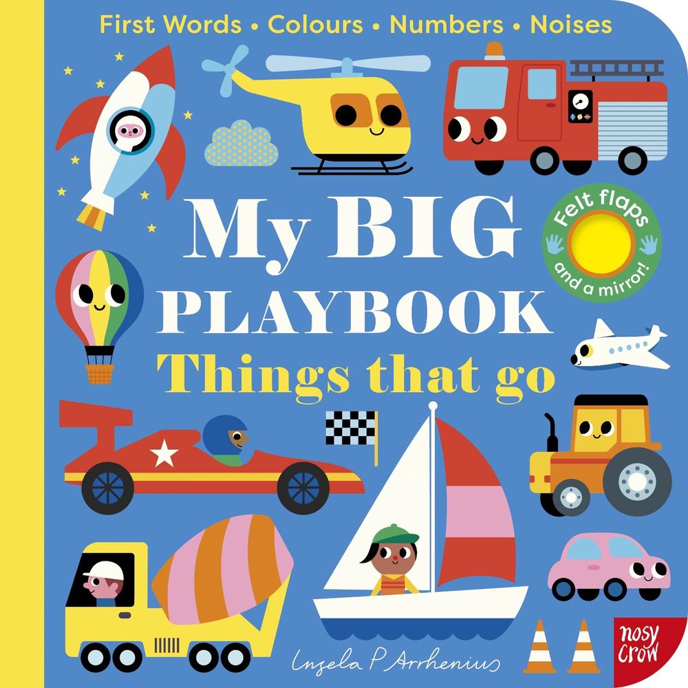 My BIG Playbook: Things That Go, 9781805134770
