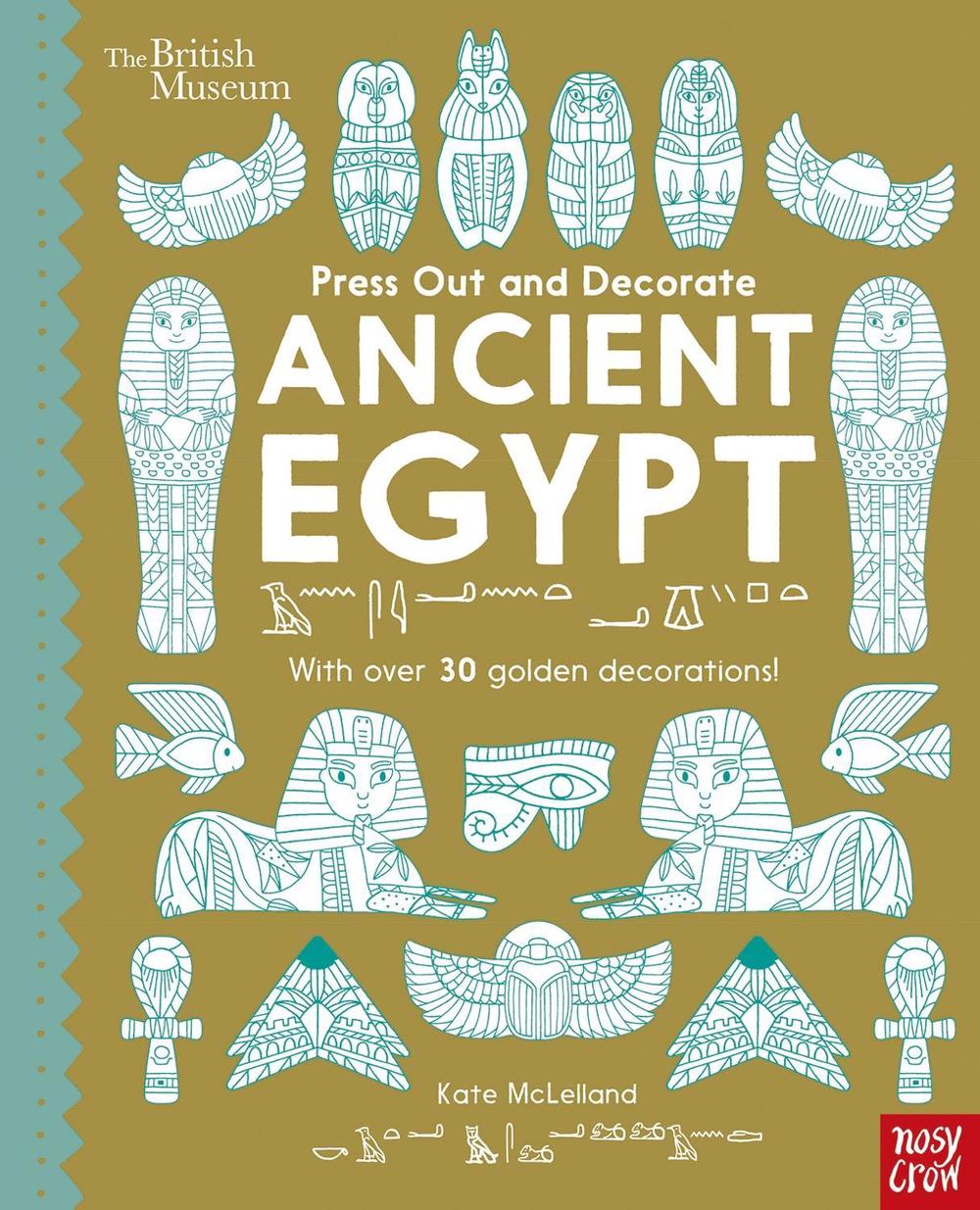 British Museum Press Out and Decorate: Ancient Egypt, 9781805136712