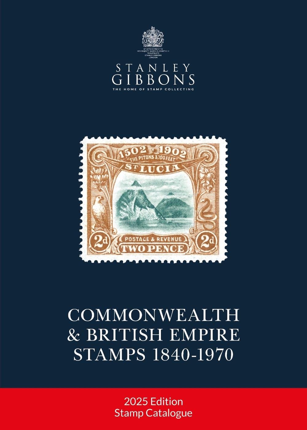 2025 COMMONWEALTH & EMPIRE STAMPS 1840-1970, 9781805179214
