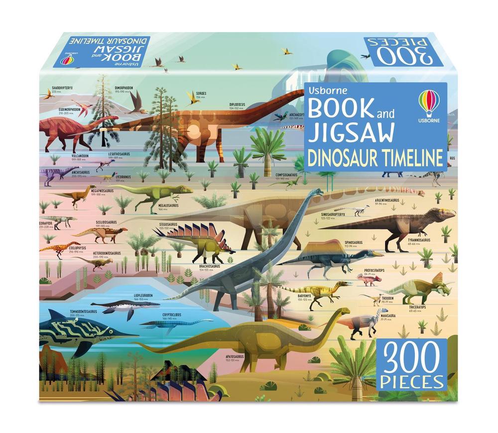 Book and Jigsaw Dinosaur Timeline by Rachel Firth - ISBN: 9781805315865