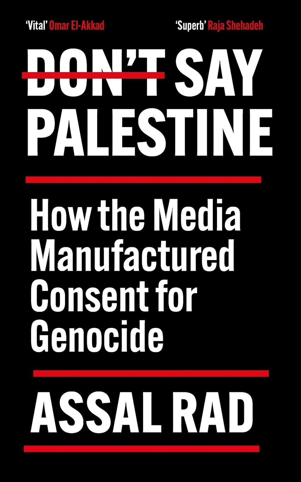 Don't Say Palestine by Assal Rad - ISBN: 9781805467106