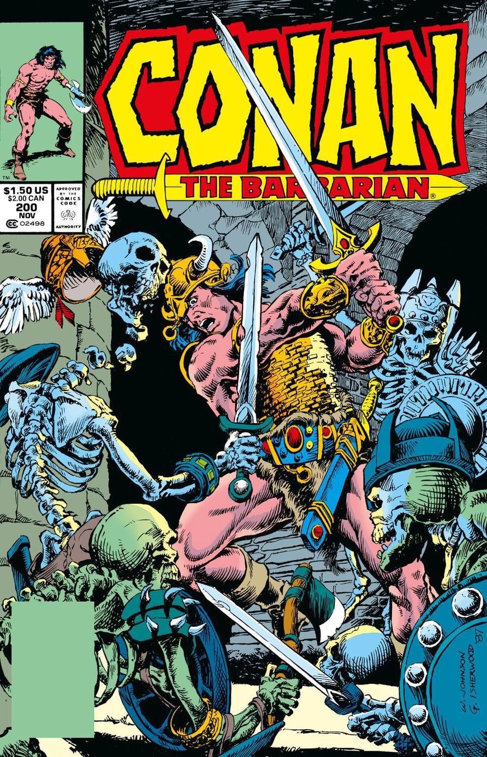 Conan The Barbarian: The Original Comics Omnibus Vol.8 by Christopher Priest - ISBN: 9781806180455