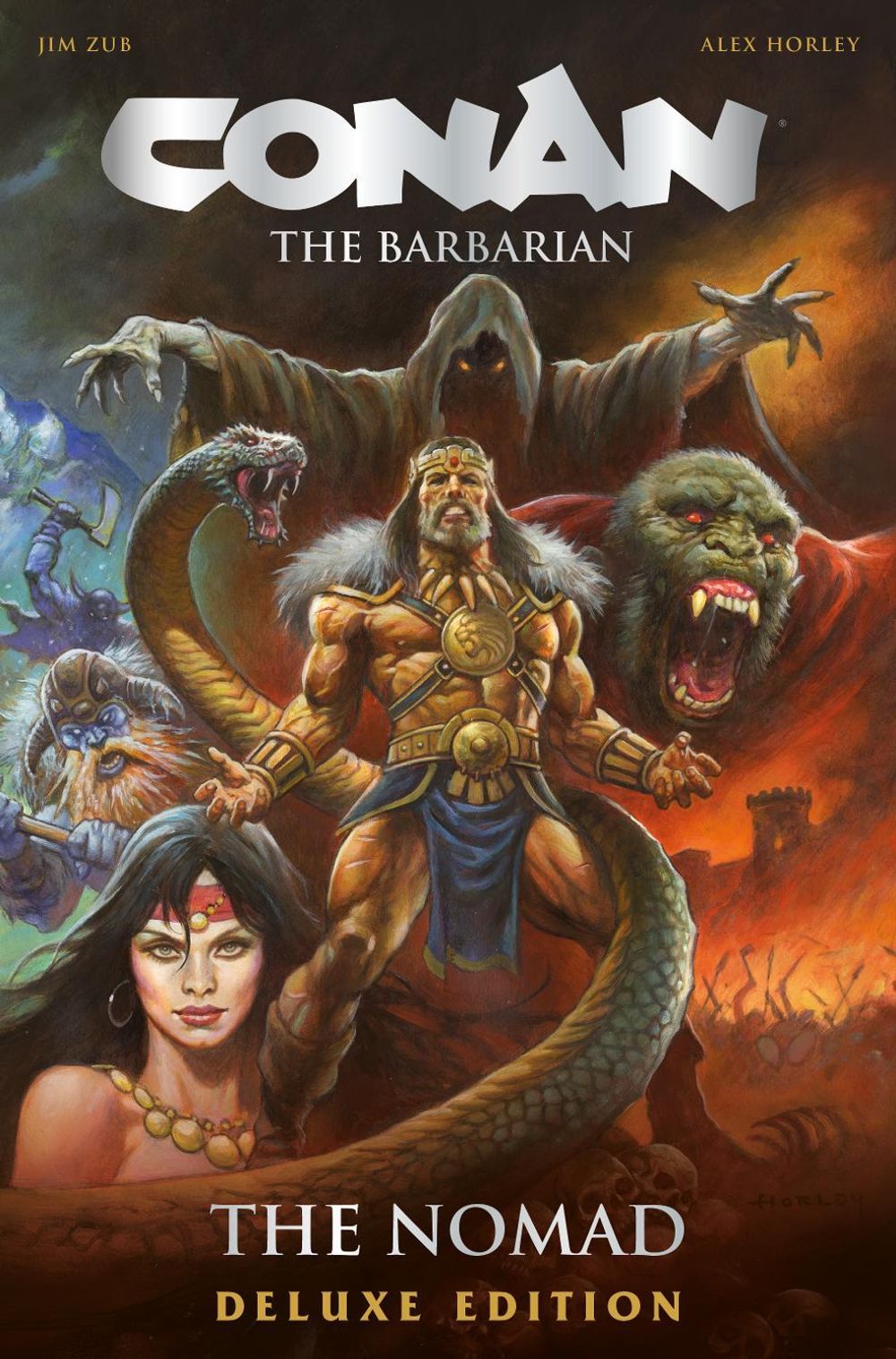 Conan The Barbarian: The Nomad Deluxe Edition by Jim Zub - ISBN: 9781806182688