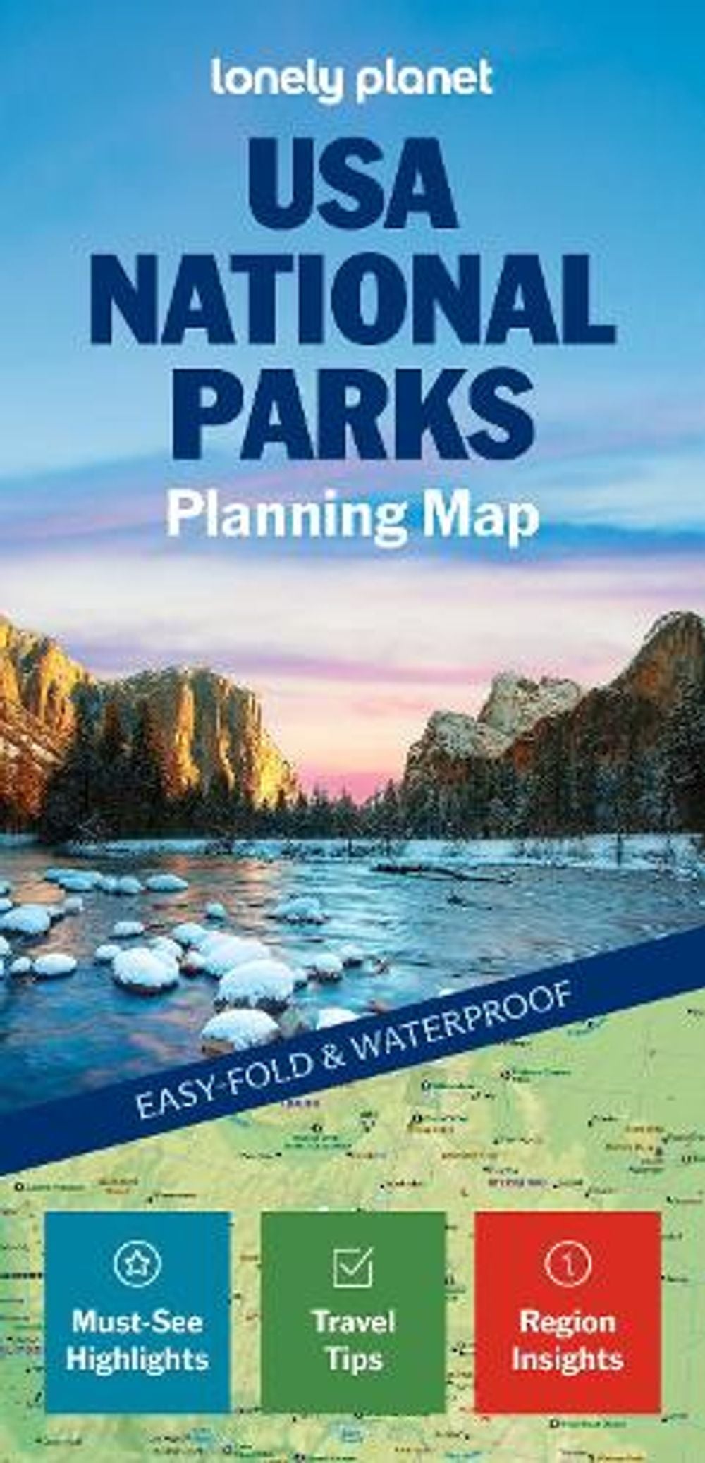 Lonely Planet USA National Parks Planning Map by Lonely Planet - ISBN: 9781806536672