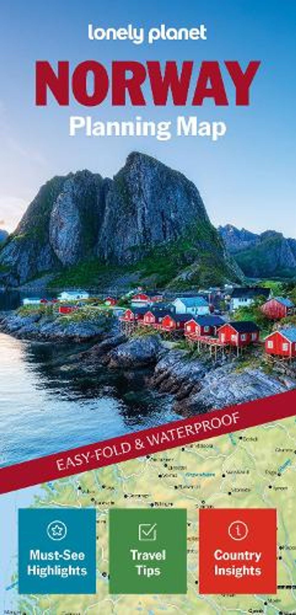Lonely Planet Norway Planning Map by Lonely Planet - ISBN: 9781806536689