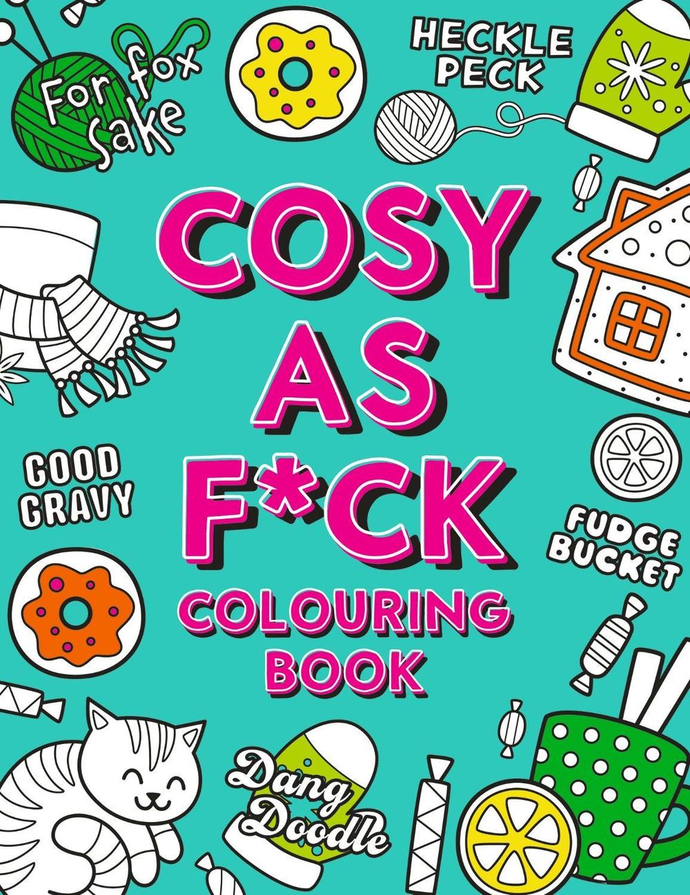 Cosy As F*ck Colouring Book by Summersdale Publishers - ISBN: 9781806590933