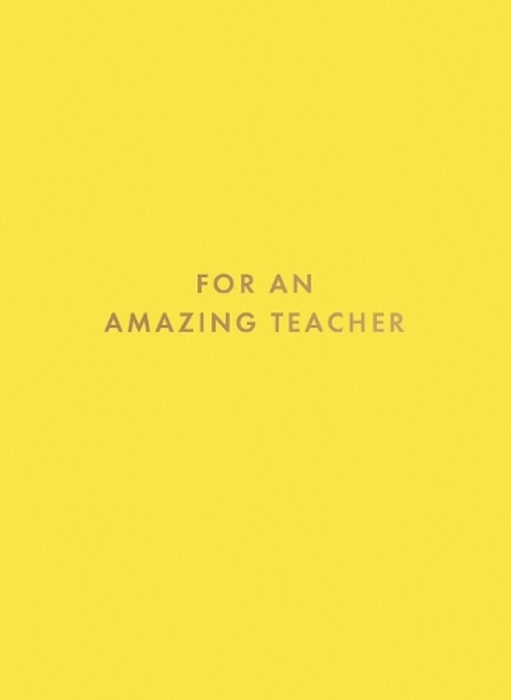 For an Amazing Teacher by Summersdale Publishers - ISBN: 9781806591374