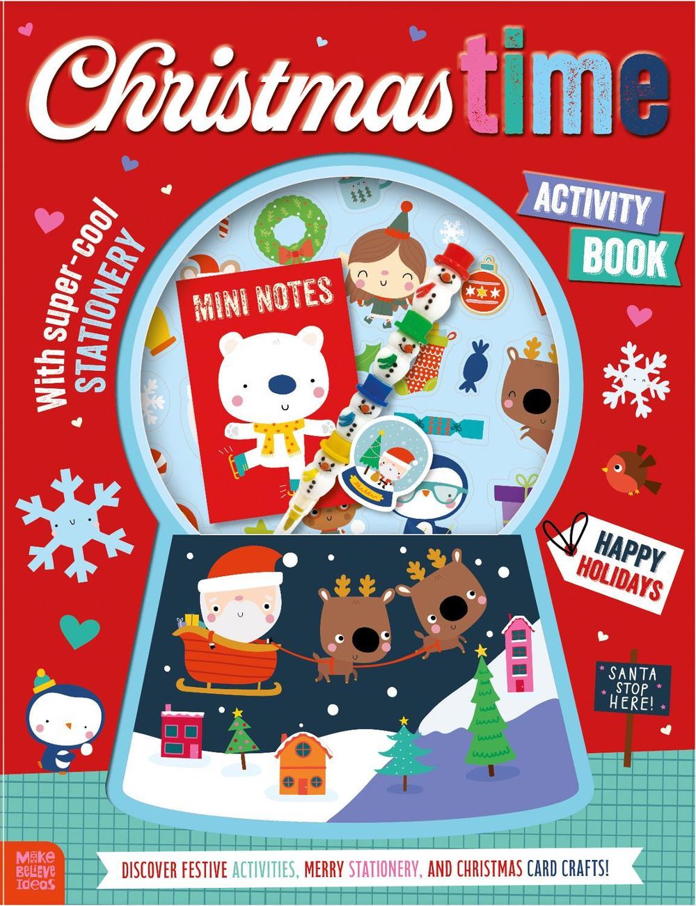 Christmas time: Sticker Activity Book by Amber Oliver - ISBN: 9781806834983