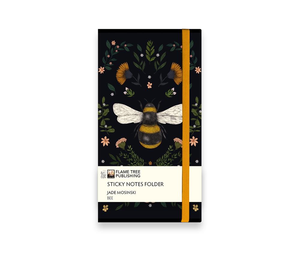 Jade Mosinski: Bee Flame Tree Sticky Notes Folder by Flame Tree Studio - ISBN: 9781806942282