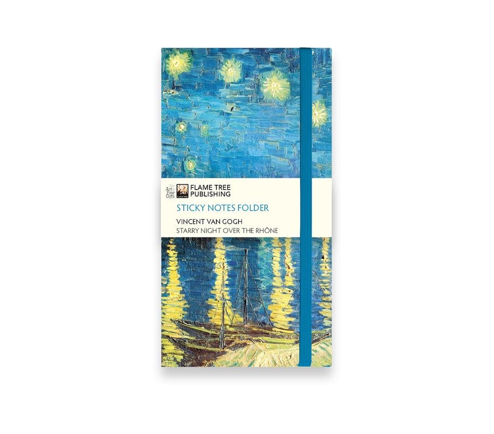 Vincent van Gogh: Starry Night over the Rhône Flame Tree Sticky Notes Folder by Flame Tree Studio - ISBN: 9781806942299