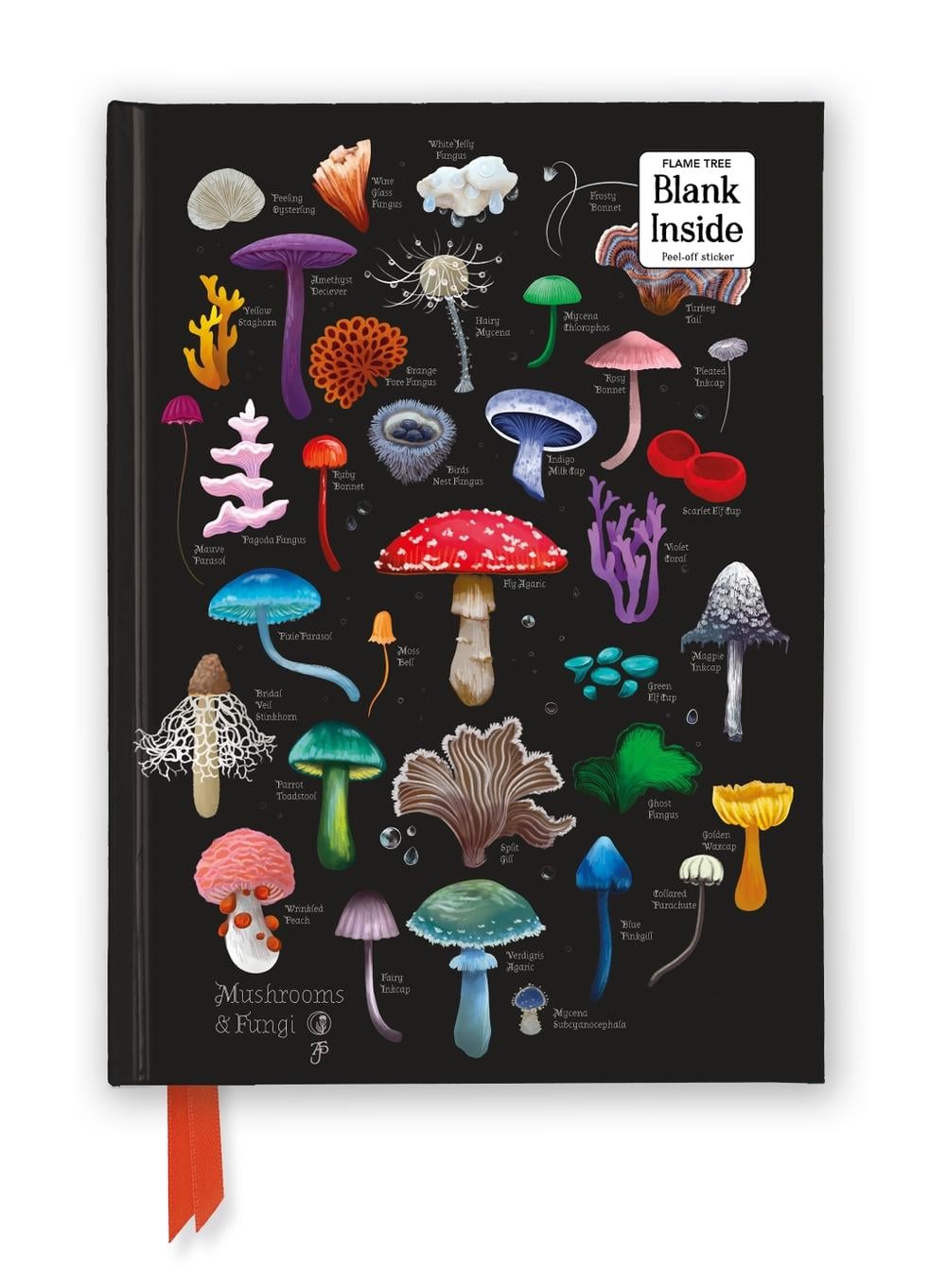 Anna Stead: Mushrooms & Fungi (Foiled Blank Journal) by Flame Tree Studio - ISBN: 9781806942565