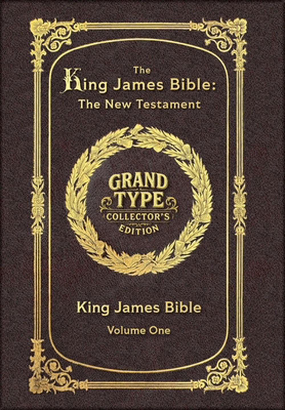 Large Print - The King James Bible - The New Testament, Volume 1 of 2 ...