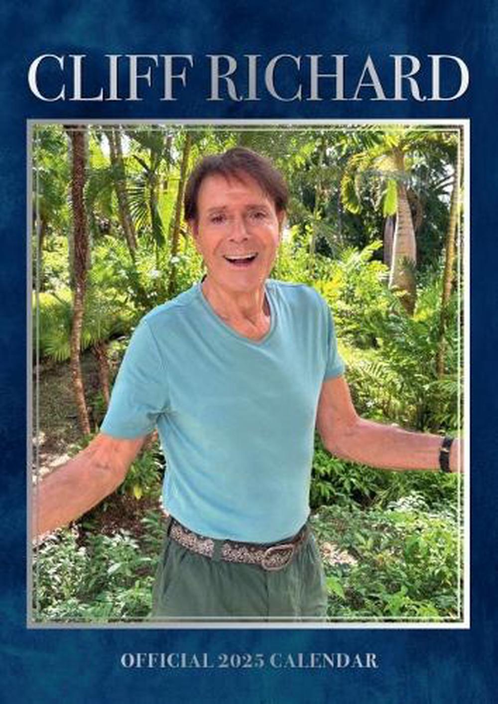 Official Cliff Richard A3 Calendar 2025, 9781835270257