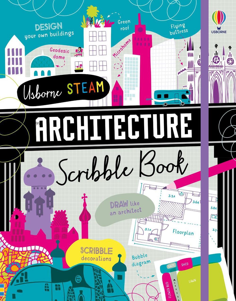 Architecture Scribble Book, 9781835401149