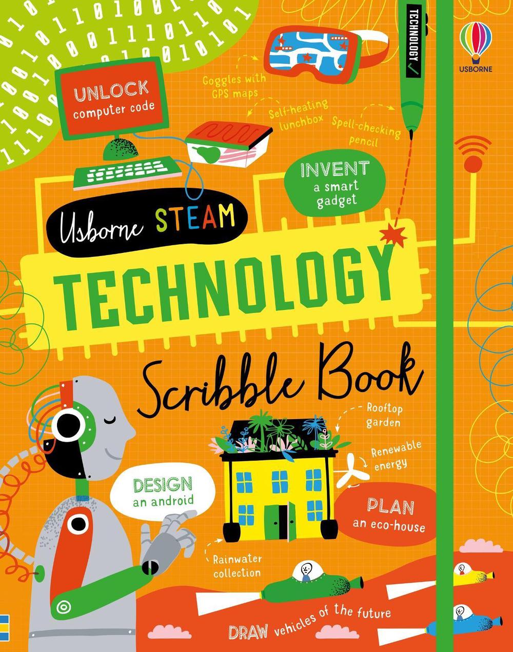 Technology Scribble Book, 9781835401156