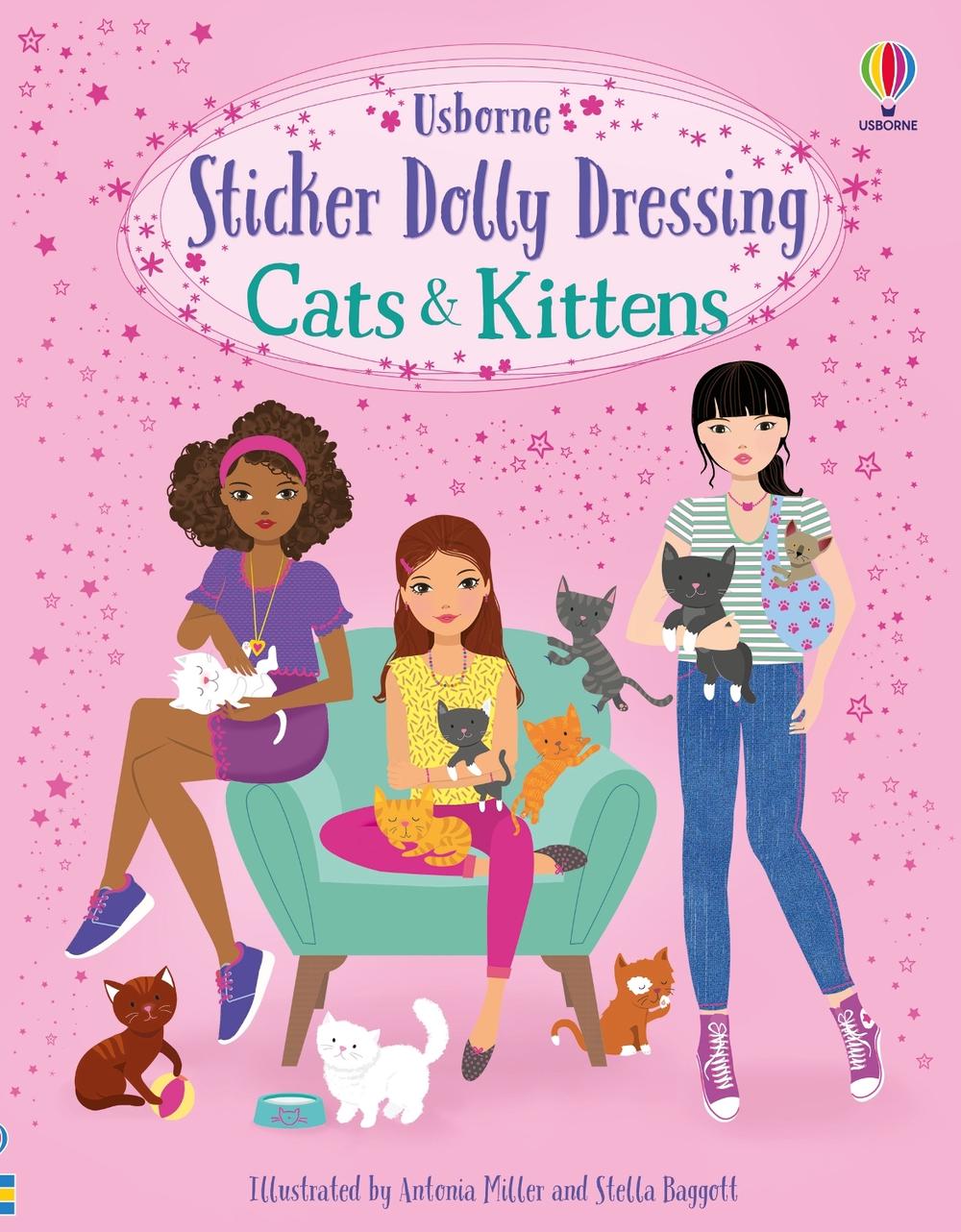 Sticker Dolly Dressing Cats and Kittens by Lucy Bowman - ISBN: 9781835403617