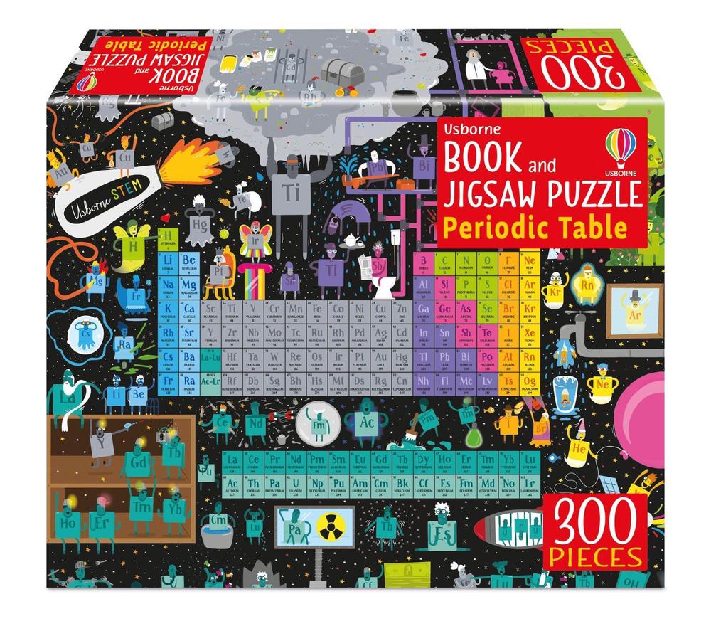 Usborne Book and Jigsaw Periodic Table, 9781835404430