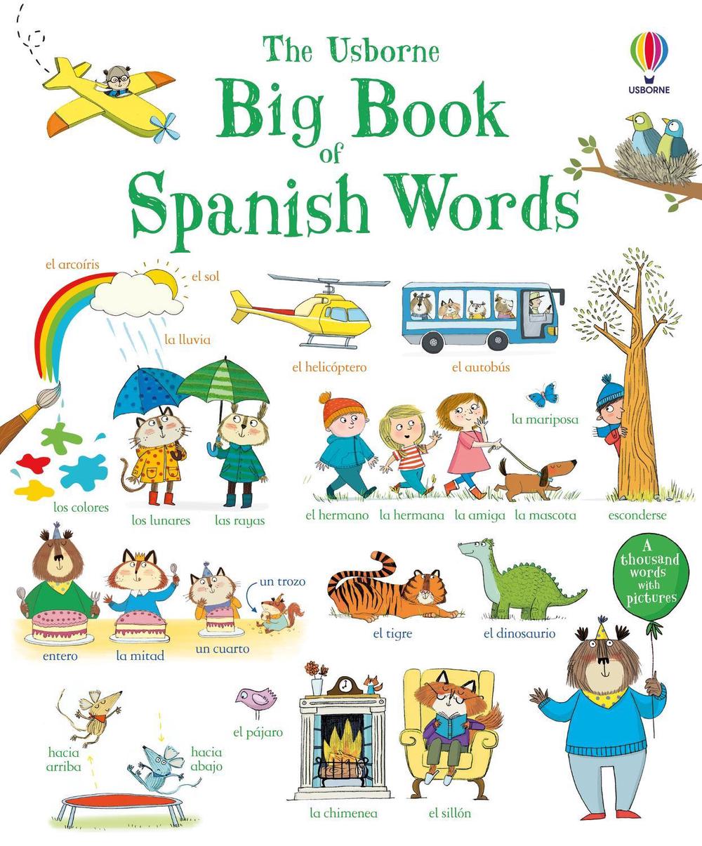 Big Book of Spanish Words, 9781835404522