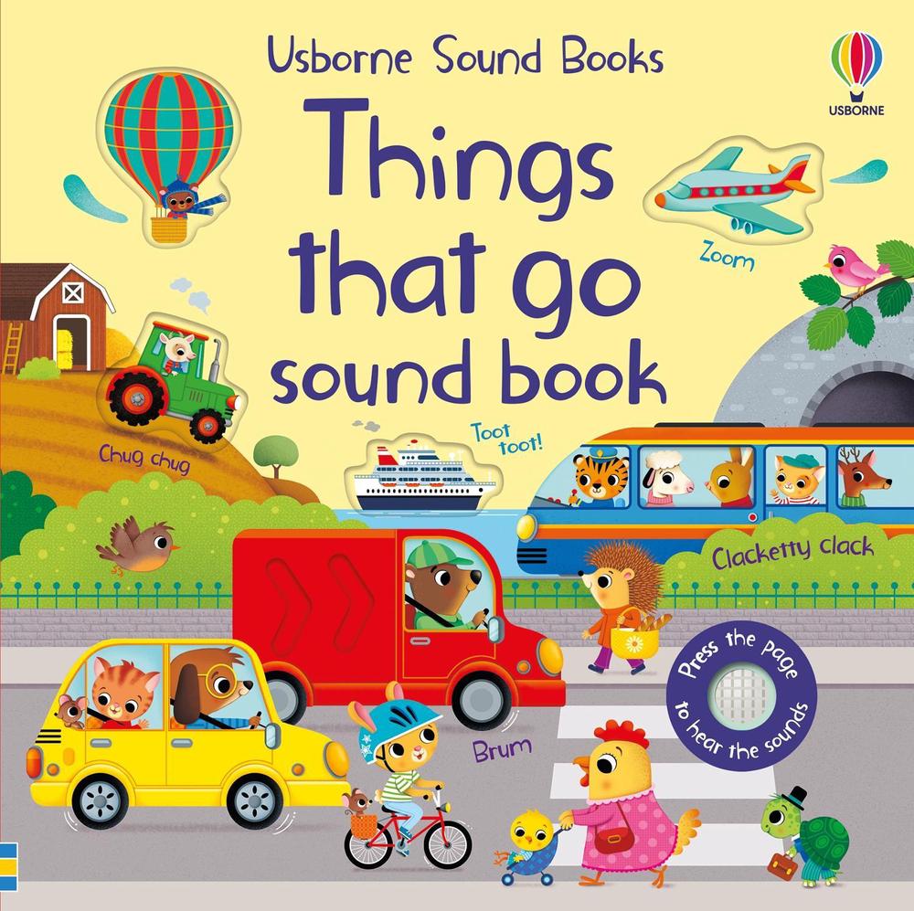 Things That Go Sound Book, 9781835404638