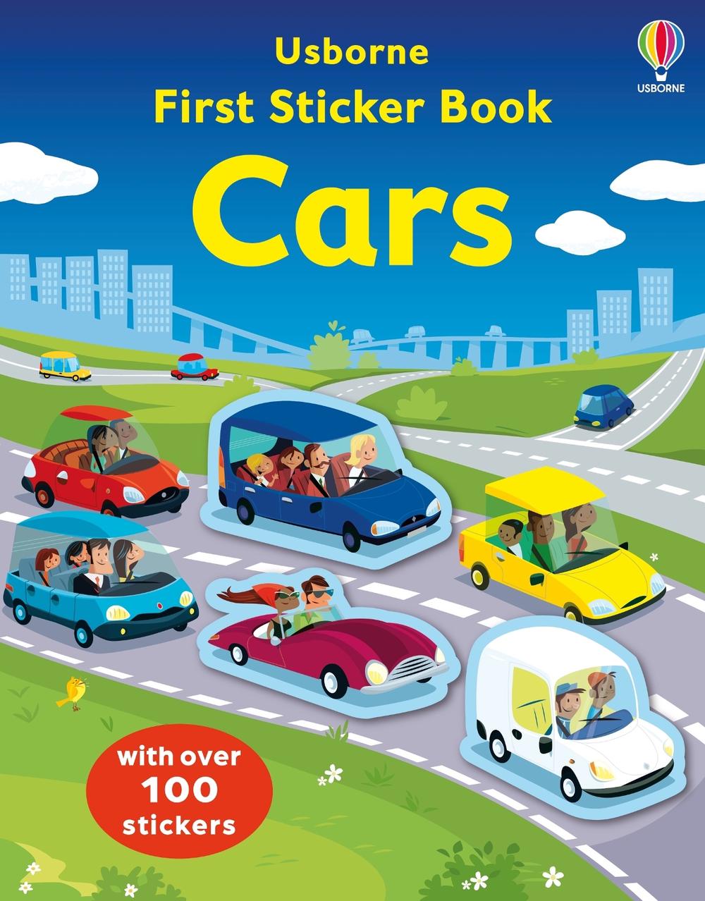 First Sticker Book Cars, 9781835405116