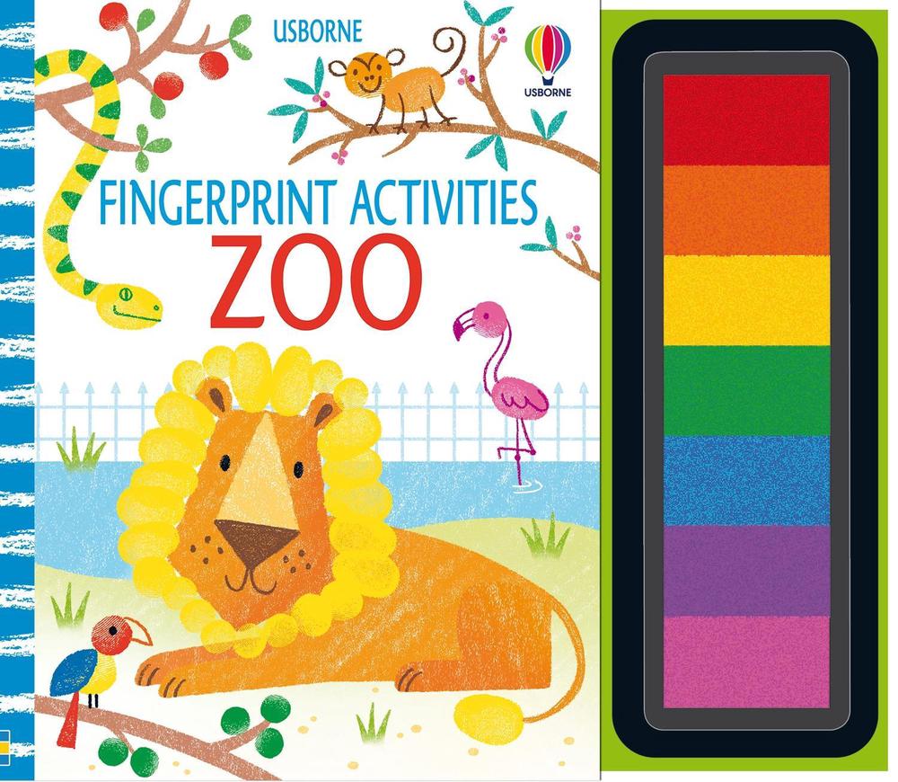 Fingerprint Activities Zoo, 9781835405215