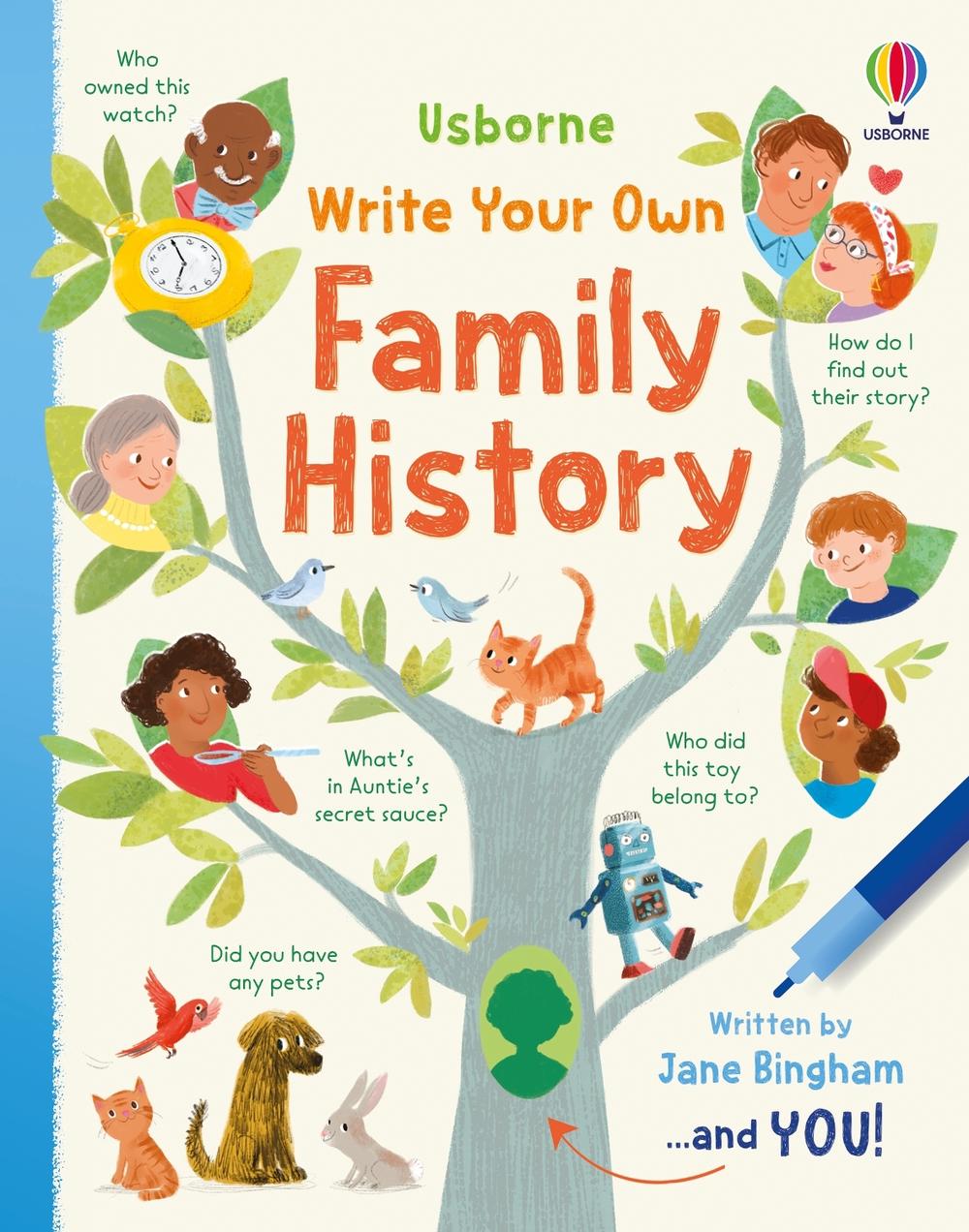 Write Your Own Family History, 9781835408872