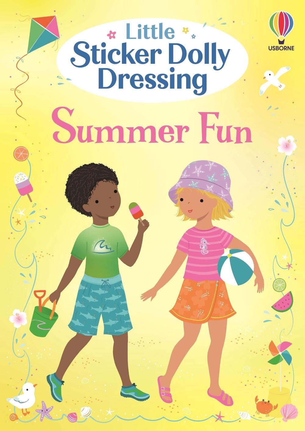 Little Sticker Dolly Dressing Summer Fun by Fiona Watt - ISBN: 9781835409374