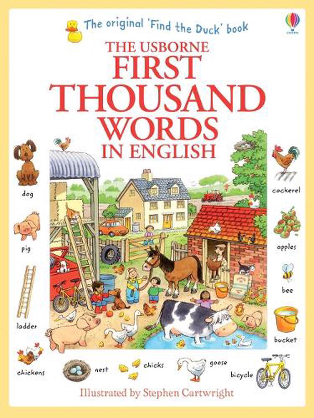 First Thousand Words in English, 9781835409855