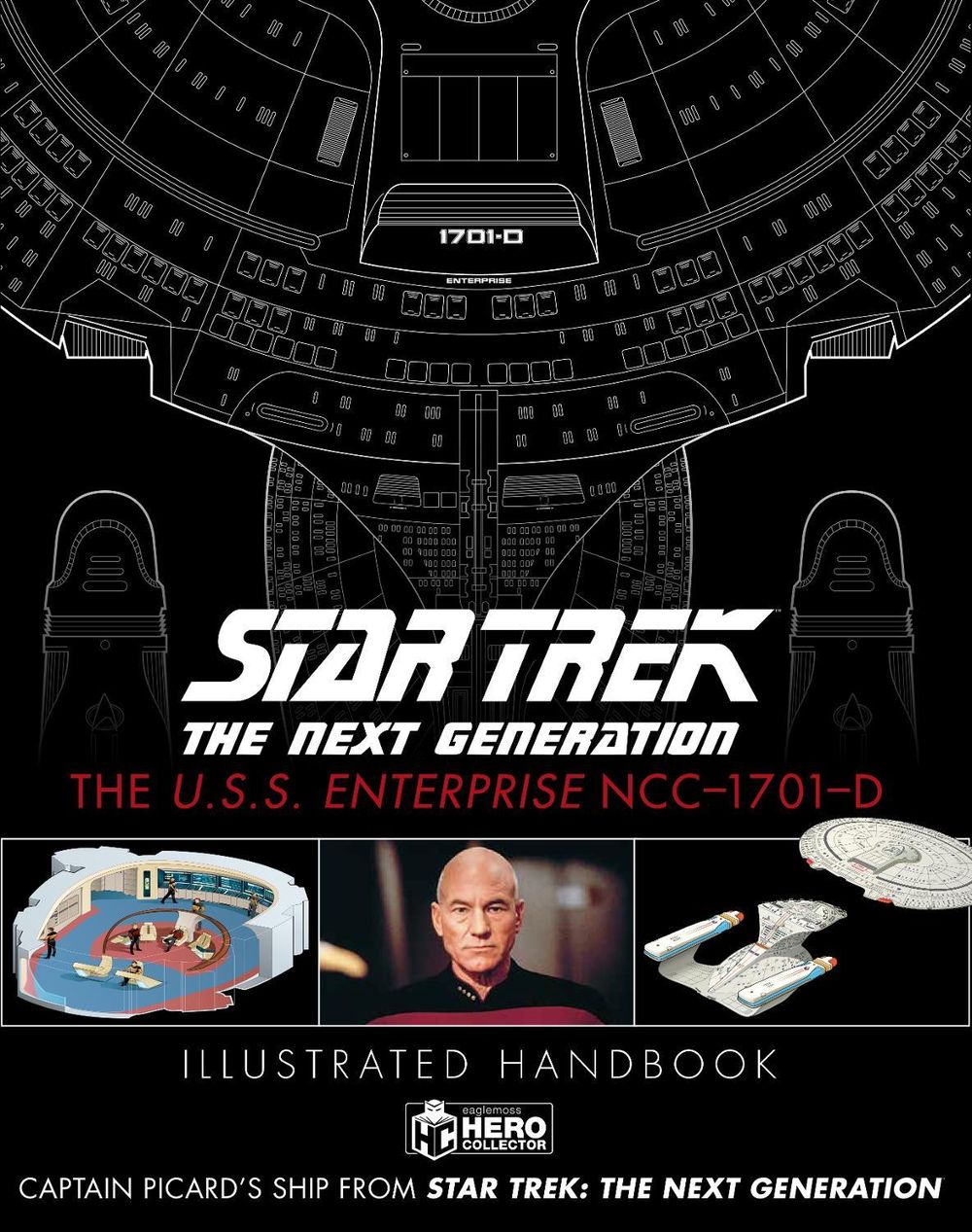 Star Trek The Next Generation: The U.S.S. Enterprise NCC-1701-D Illustrated Handbook by Ben Robinson - ISBN: 9781835412145