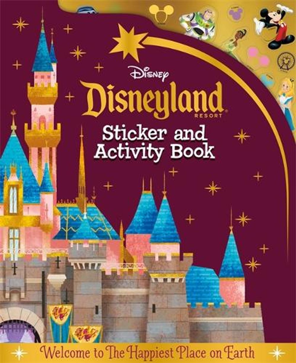 Disneyland: Sticker & Activity Book by Walt Disney - ISBN: 9781835440131