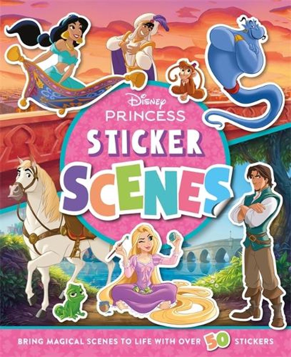 Disney Princess: Sticker Scenes by Walt Disney, Paperback ...